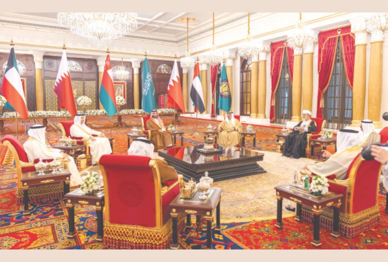 King welcomes GCC leaders